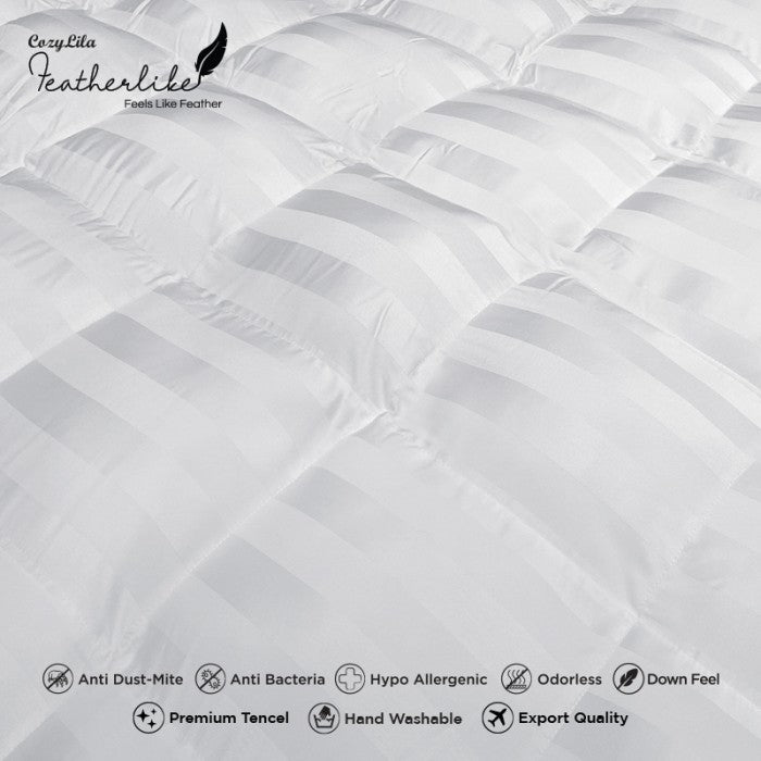 Mattress Topper Featherlike Premium Premium Organic Silk 180x200 (5cm) Detail Material